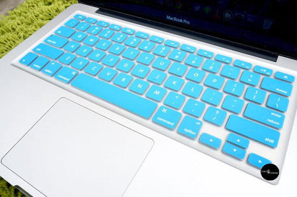 Aqua Blue Keyboard Protector - Coco and Toffee