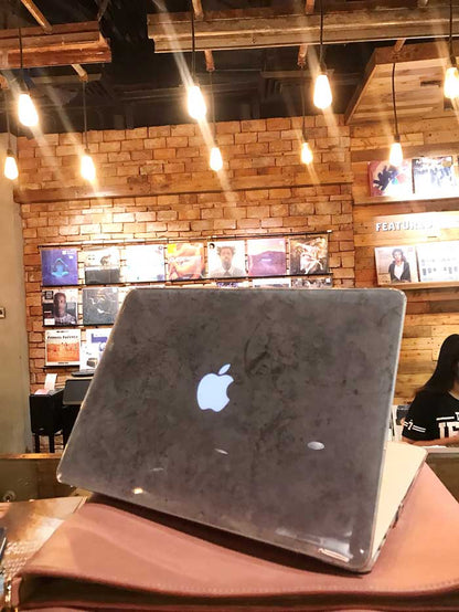 Cement MacBook Skin - Coco and Toffee