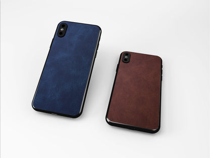 Cinnamon Leather iPhone Skin