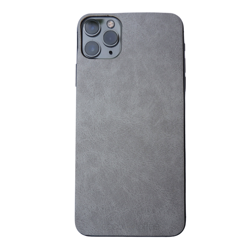 Storm Leather iPhone Skin