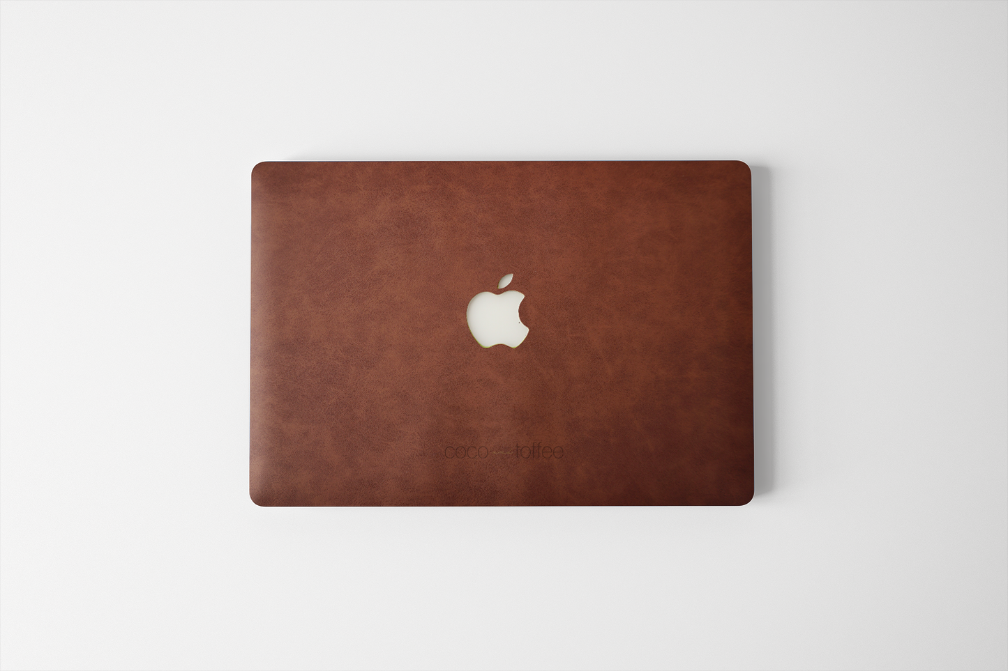 Leather - Cinnamon MacBook Skin