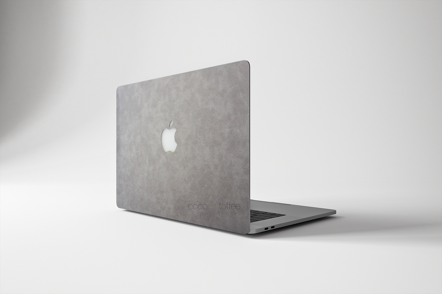 Leather - Storm MacBook Skin