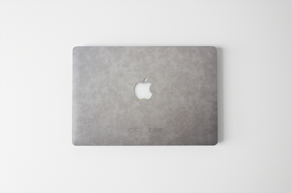 Leather - Storm MacBook Skin