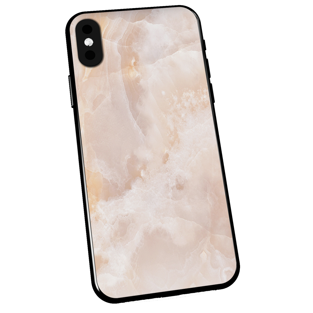 Ecru Marble iPhone Skin