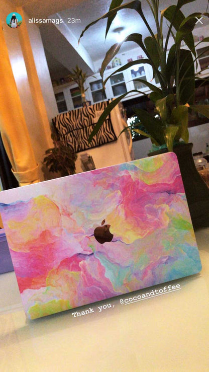 Pastel Bomb MacBook Skin - Coco and Toffee