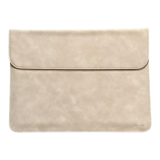 Harper Laptop Sleeve Beige