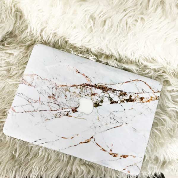 Italian Gold Marble MacBook Skin - Coco and Toffee