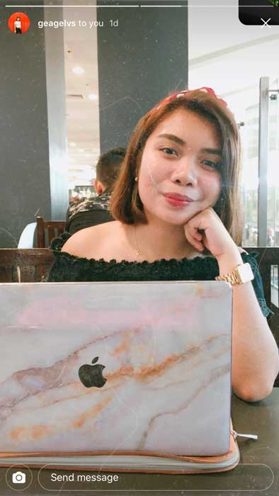 Peach Marble MacBook Skin - Coco and Toffee