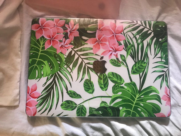 Tropical Leaves MacBook Skin - Coco and Toffee