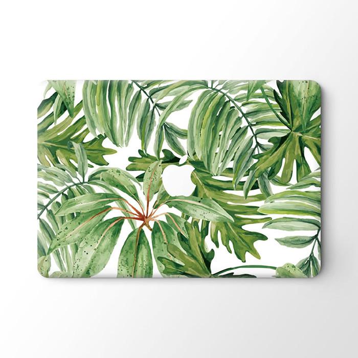 Green Foliage MacBook Skin - Coco and Toffee