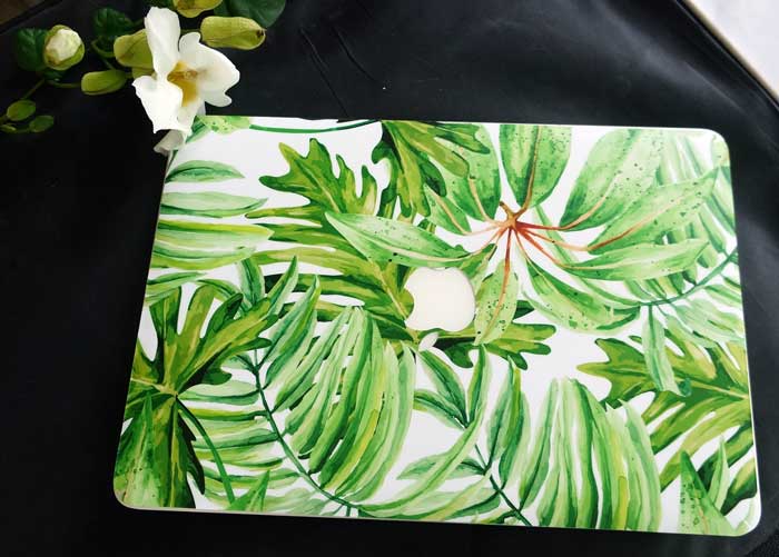 Green Foliage MacBook Skin - Coco and Toffee