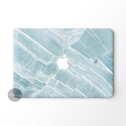 Minty Marble MacBook Skin - Coco and Toffee