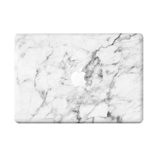 White Marble MacBook Skin - Coco and Toffee