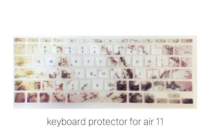 Marble Gold Keyboard Protector - Coco and Toffee