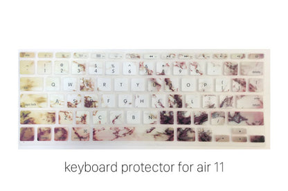 Marble Gold Keyboard Protector - Coco and Toffee