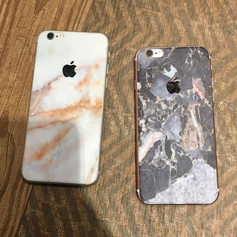 Peach Marble iPhone Skin - Coco and Toffee