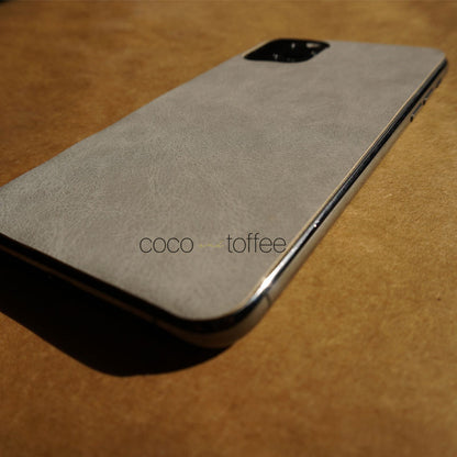 Storm Leather iPhone Skin